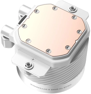 Система водяного охлаждения ID-Cooling FX360 Inf ARGB Soc-AM5/AM4/1200/1700/1851 белый 4-pin 27.2dB Al 350W Ret (FX360 INF WHITE)