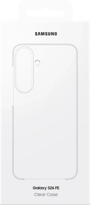 Чехол Samsung для Samsung Galaxy S26 FE Clear Case прозрачный (EF-QS741CTEGRU)