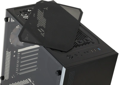 Корпус Zalman S5 черный без БП ATX 6x120mm 2x140mm 2xUSB2.0 1xUSB3.0 audio bott PSU