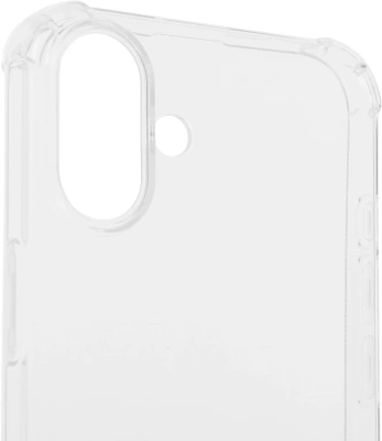 Чехол (клип-кейс) BoraSCO для Apple iPhone 16 Plus Bumper Case прозрачный (73520)