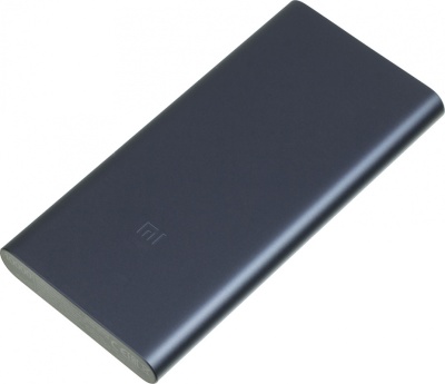 Мобильный аккумулятор Xiaomi Mi Power Bank 3 PLM13ZM 10000mAh 2.4A QC 2xUSB черный (VXN4274GL)