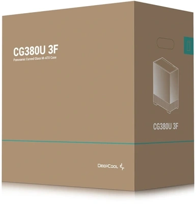 Корпус Deepcool CG380U 3F черный без БП mATX 6x120mm 3x140mm 2xUSB3.0 audio bott PSU