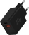 Сетевое зар./устр. Digma DGW2D 20W 3A+1A (PD+QC) USB-C/USB-A универсальное черный (DGW2D0F110BK)