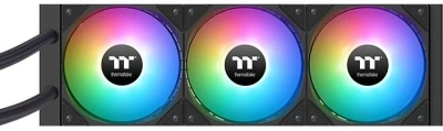 Система водяного охлаждения Thermaltake LA360 ARGB Soc-AM5/AM4/1200/1700/1851 черный 4-pin 38.35dB Al 360W Ret (CL-W459-PL12SW-A)