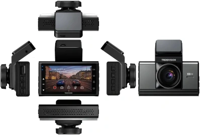 Видеорегистратор TrendVision Online Air 4G черный 1080x1920 1080p 160гр. GPS Allwinner V853