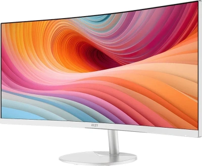 Монитор MSI 34" Pro MP341CQW E12 белый VA LED 21:9 HDMI M/M матовая 300cd 178гр/178гр 3440x1440 120Hz DP 2K 7.1кг
