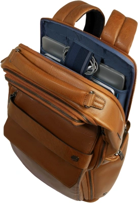 Рюкзак мужской Piquadro Solm CA7023S141BM/BE песочный натур.кожа