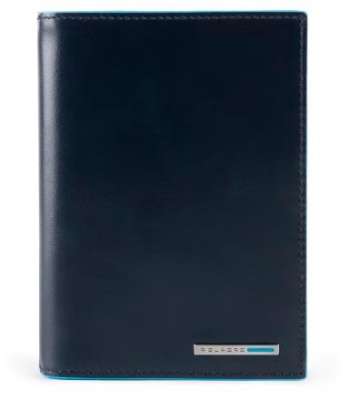Обложка для документов Piquadro Blue Square PP5246B2R/BLU2 синий натур.кожа