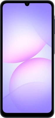 Смартфон Samsung SM-A075F Galaxy A07 128Gb 6Gb черный моноблок 3G 4G 2Sim 6.7" 720x1600 Android 15 50Mpix 802.11 a/b/g/n/ac GPS GSM900/1800 GSM1900 Protect microSD max2048Gb