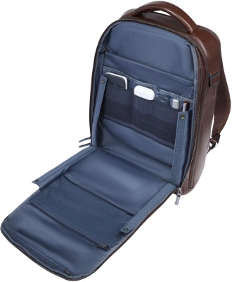 Рюкзак мужской Piquadro Blue Square CA6817B2/MO коричневый натур.кожа