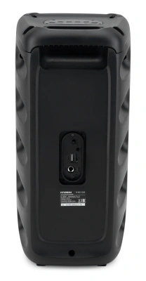 Минисистема Hyundai H-MC1230 черный 18Вт FM USB BT micro SD