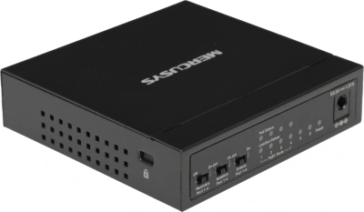 Коммутатор Mercusys MS106P (L2) 6x100Мбит/с 4PoE+ 67W неуправляемый