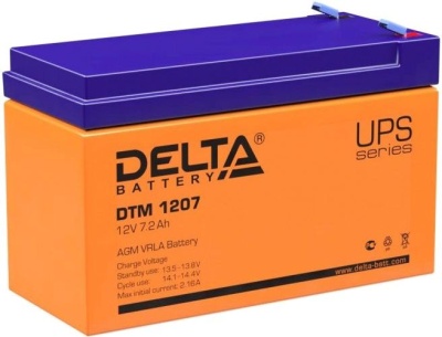 Батарея для ИБП Delta DTM 1207 12В 7.2Ач