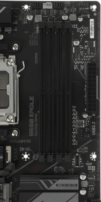Материнская плата Gigabyte B650 EAGLE Socket AM5 AMD B650 4xDDR5 ATX AC`97 8ch(7.1) GbLAN RAID+HDMI+DP