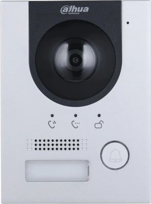 Видеопанель Dahua DHI-VTO2201F-P-S2 цветной сигнал CMOS цвет панели: серебристый