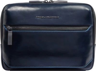 Сумка мужская Piquadro Blue Square CA6588B2/BLU2 синяя натур.кожа