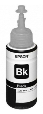 Картридж струйный Epson T6641 C13T66414A черный (4500стр.) (70мл) для Epson L100