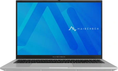 Ноутбук Maibenben M16B-R574UM Ryzen 5 7430U 8Gb SSD512Gb AMD Radeon Graphics 16" IPS FHD+ (1920x1200) Windows 11 Home silver WiFi BT Cam 4825mAh (M16B-R574UM0B14HS3E10)