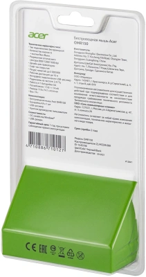 Мышь Acer OMR150 черный оптическая 1600dpi беспров. USB 6but (ZL.MCEEE.00K)