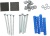 Кронштейн для СВЧ Holder MWS-2005 серебристый макс.40кг настенный фиксированный Кронштейн для СВЧ Holder MWS-2005 серебристый макс.40кг настенный фиксированный