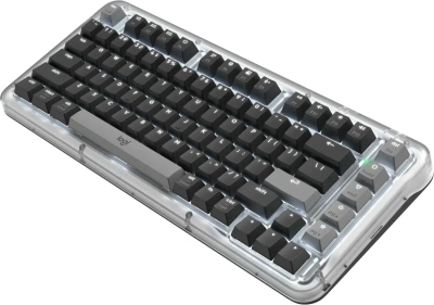 Клавиатура Logitech K75M механическая графитовый USB беспроводная BT/Radio Multimedia LED (подставка для запястий) (920-013299)