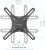 Кронштейн для телевизора Kromax CORBEL-4 черный 15"-42" макс.25кг настенный поворот и наклон