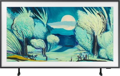 Телевизор QLED Samsung 43" QE43LS03FAUXRU The Frame черный 4K Ultra HD 60Hz DVB-T2 DVB-C DVB-S2 USB WiFi Smart TV