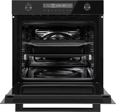 Духовой шкаф Электрический Weissgauff EOM 751 PDB Black Edition черный