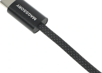 Кабель Magssory CBL002 USB Type-C (m)-USB Type-C (m) 1.5м черный коробка