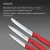 Набор ножей кухон. Victorinox Swiss Classic 6.7111.34C1 для овощей компл.:3предм. красный европодвес Набор ножей кухон. Victorinox Swiss Classic 6.7111.34C1 для овощей компл.:3предм. красный европодвес