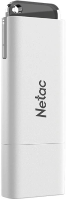 Флеш Диск Netac 32GB U185 NT03U185N-032G-32WH USB3.2 белый