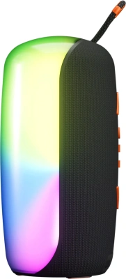 Колонка порт. Ural Молния Огонь черный/оранжевый 35W 1.1 BT/3.5Jack/USB-C 10м 2200mAh (без.бат) (УРАЛ МОЛНИЯ ОГОНЬ)