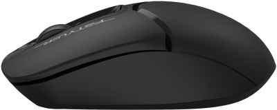 Мышь A4Tech Fstyler FB12S черный оптическая 1200dpi silent беспров. BT/Radio USB 2but (FB12S USB BLACK)