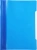 Папка-скоросшиватель Бюрократ -PS20BLUE A4 прозрач.верх.лист пластик синий 0.12/0.16