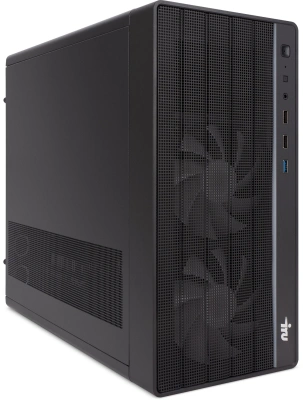 ПК IRU Tactio 320A5SEA MT Ryzen 5 5600 (3.5) 16Gb SSD512Gb RTX3050 6Gb без ОС GbitEth 500W черный (RUS) (2195820)