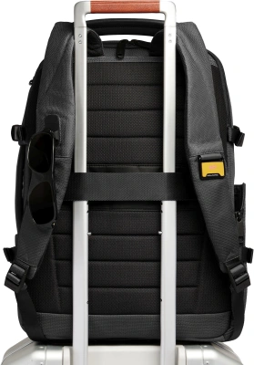 Рюкзак мужской Piquadro Lyss CA6929S143BM/N черный полиэстер/натур.кожа