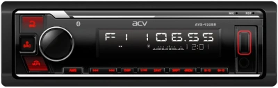 Автомагнитола ACV AVS-920BR 1DIN 4x50Вт (37612)