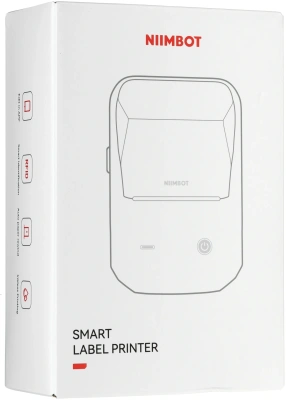 Термопринтер Niimbot B1 (1746798) 203dpi 50мм/с/USB/BT для печ.этик. зеленый