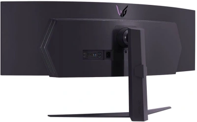 Монитор LG 49" UltraGear 49GR85DC-B черный VA LED 32:9 HDMI матовая HAS Piv 3000:1 450cd 178гр/178гр 5120x1440 240Hz FreeSync Premium Pro DP 2K USB 15.1кг