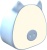 Ночник Gauss NN7036 поросенок голубой Ночник Gauss NN7036 поросенок голубой