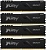 Память DDR4 4x8GB 3600MHz Kingston KF436C17BBK4/32 Fury Beast Black RTL Gaming PC4-28800 CL17 DIMM 288-pin 1.35В kit single rank с радиатором Ret