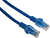 Патч-корд Premier PP6U-0.25M/B 10000Гбит/с UTP 4 пары cat.6 CCA molded 0.25м синий RJ-45 (m)-RJ-45 (m)