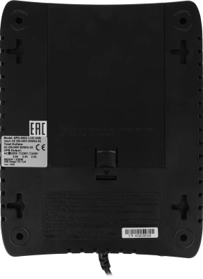 Источник бесперебойного питания Powercom Spider SPD-550U LCD USB 330Вт 550ВА черный