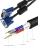 Кабель-удлинитель видео Premier 5-960EXT VGA (m)/VGA (f) 3м. феррит.кольца черный (5-960EXT 3.0) Кабель-удлинитель видео Premier 5-960EXT VGA (m)/VGA (f) 3м. феррит.кольца черный (5-960EXT 3.0)