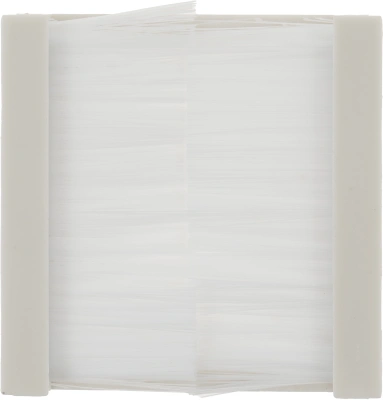 Щеточный ввод Lanmaster LAN-SIP-23BR-WH шир.45мм выс.45мм белый (упак.:1шт)