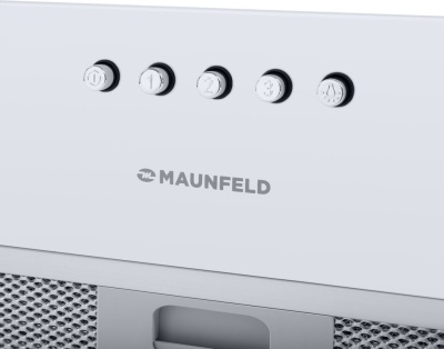 Вытяжка встраиваемая Maunfeld Crosby Power 50 белый управление: кнопочное (1 мотор)