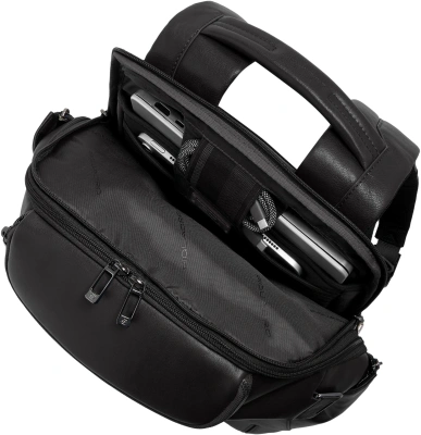 Рюкзак Piquadro Victor CA7180W143/N черный натур.кожа