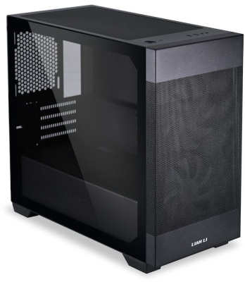 Корпус Lian-Li Lancool 205M Mesh черный без БП mATX 3x120mm 2x140mm 2xUSB3.0 audio bott PSU
