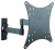 Кронштейн для телевизора Ultramounts UM877 черный 23"-42" макс.20кг настенный поворотно-выдвижной и наклонный Кронштейн для телевизора Ultramounts UM877 черный 23"-42" макс.20кг настенный поворотно-выдвижной и наклонный