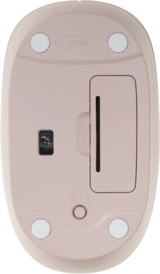 Мышь Logitech M196 розовый оптическая 1000dpi беспров. BT для ноутбука 2but (910-007317)